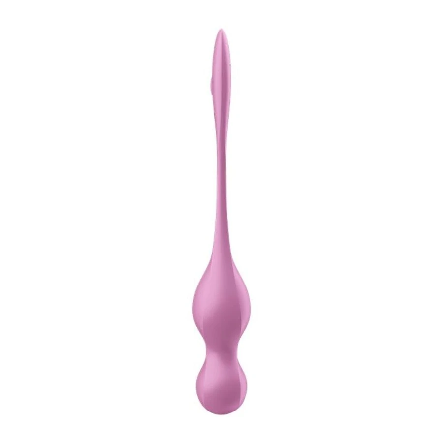 SATISFYER - BOLAS DE KEGEL VIBRANTES LOVE BIRDS ROSA